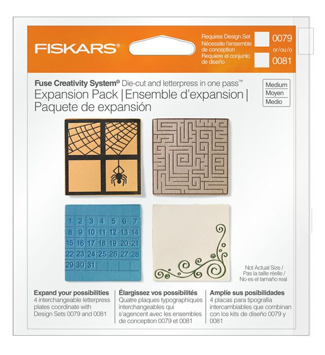 Fiskars Expansion Pack - Square (4 Pk)