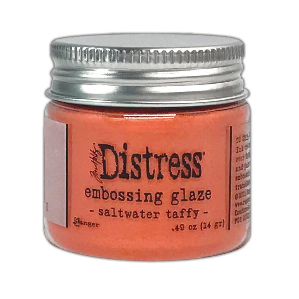 Ranger Distress Emboss Glaze Saltwater Taffy