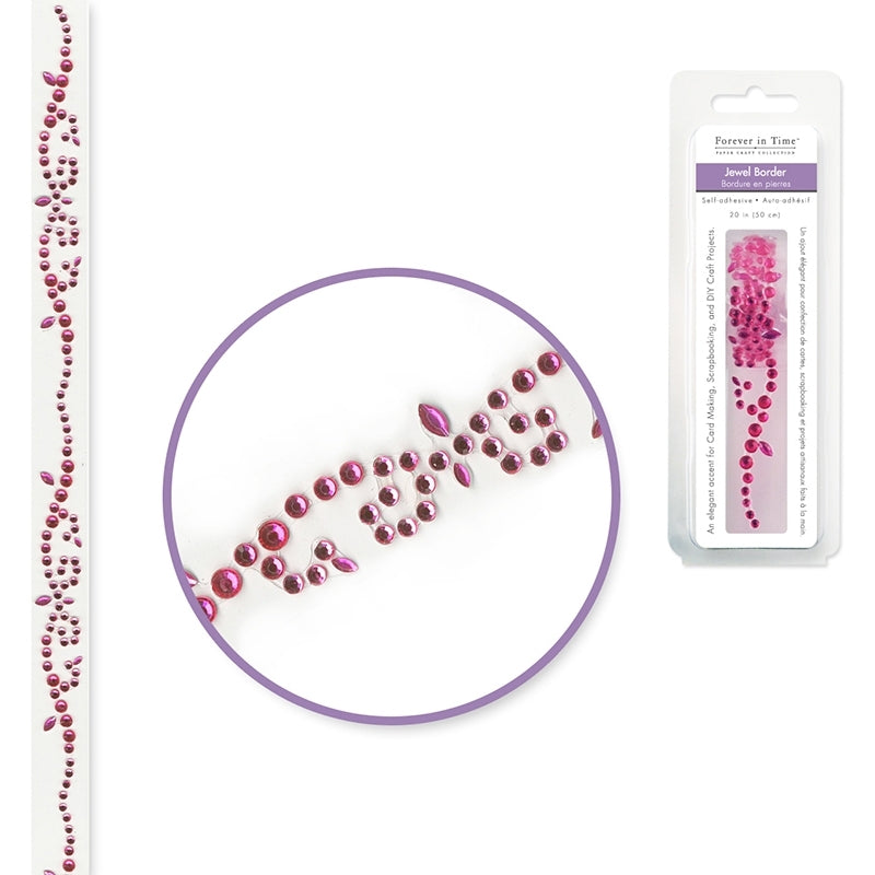 20 Bling Roll Style 08 Pink 3's (3 X Rolls)