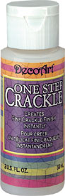 DecoArt One Step Crackle Decoart Med 2oz.