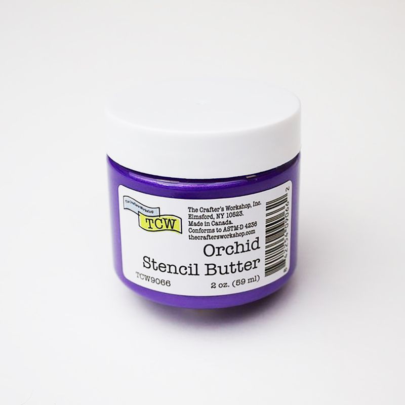 The Crafters Workshop Orchid Stencil Butter 2oz