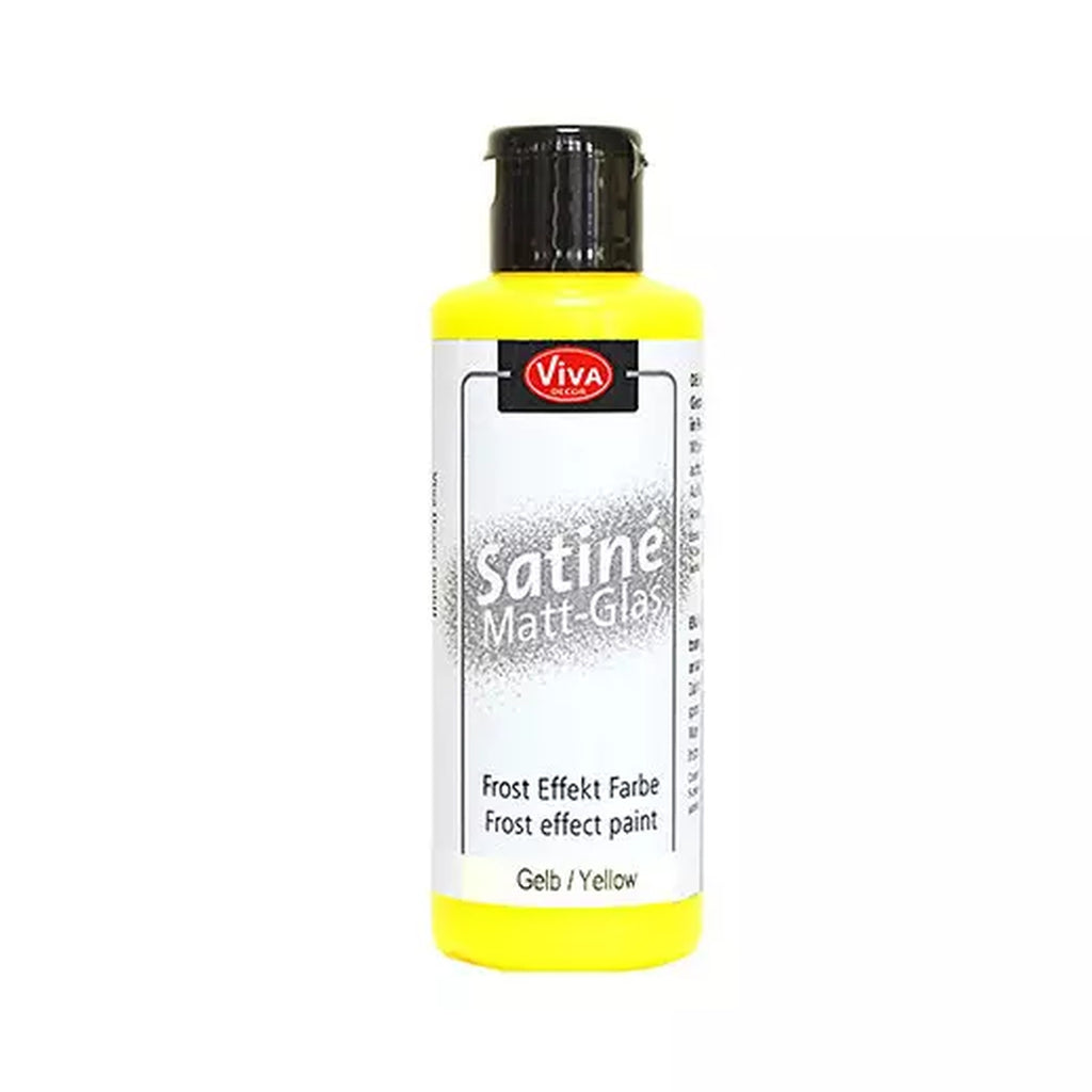 Viva Decor Frosted Glass 82 Ml - Yellow