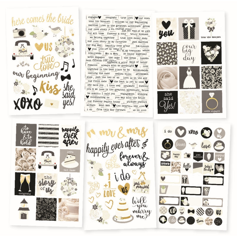 Simple Stories 4x6 Stickers Always And Forever