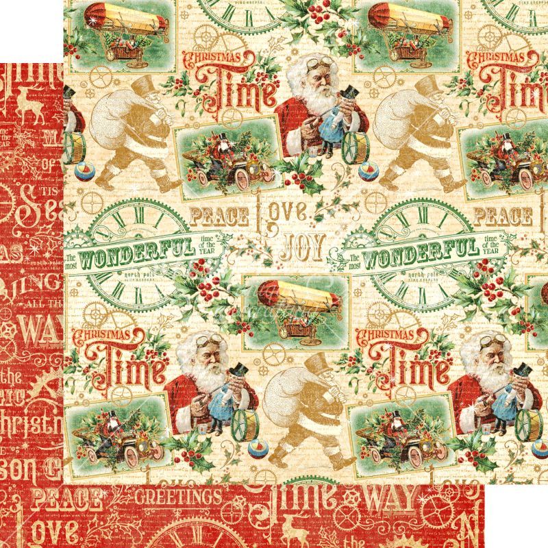 Graphic 45 Believe In Magic 12x12 Paper Packs Of 5 Sheets