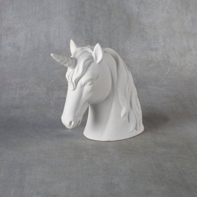 Unicorn Head Money Box (Carton Of 6)