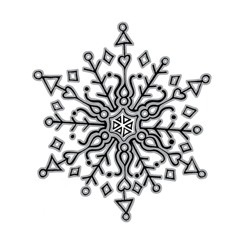 Spellbinders Doodle Snowflake