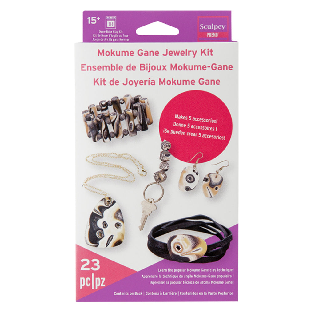 Polyform Premo Mokume Gane Jewelry Kit