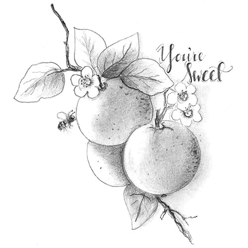 Spellbinders You're Sweet Citrus