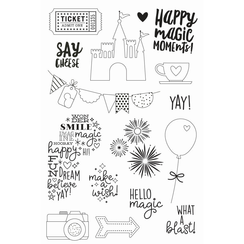 Simple Stories Magic 4x6 Stamps