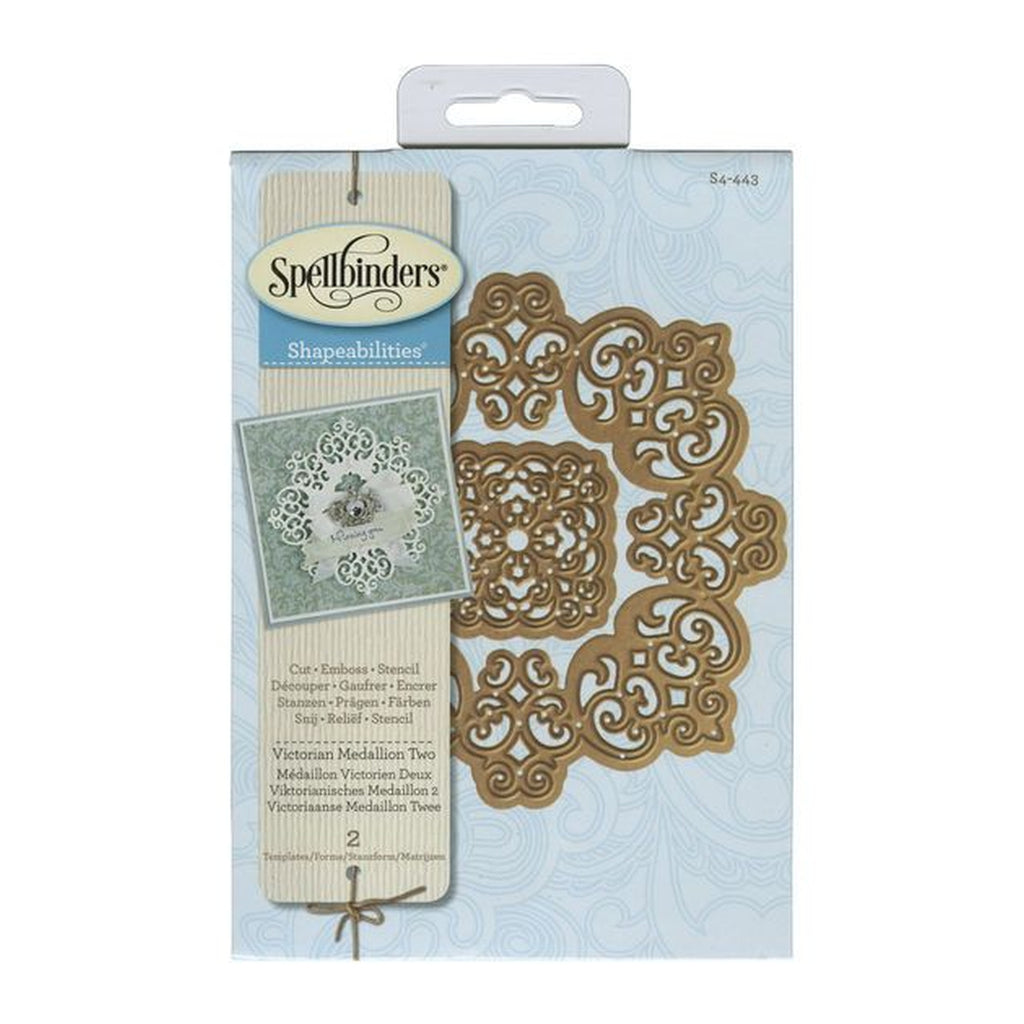 Spellbinders Victorian Medallion Two