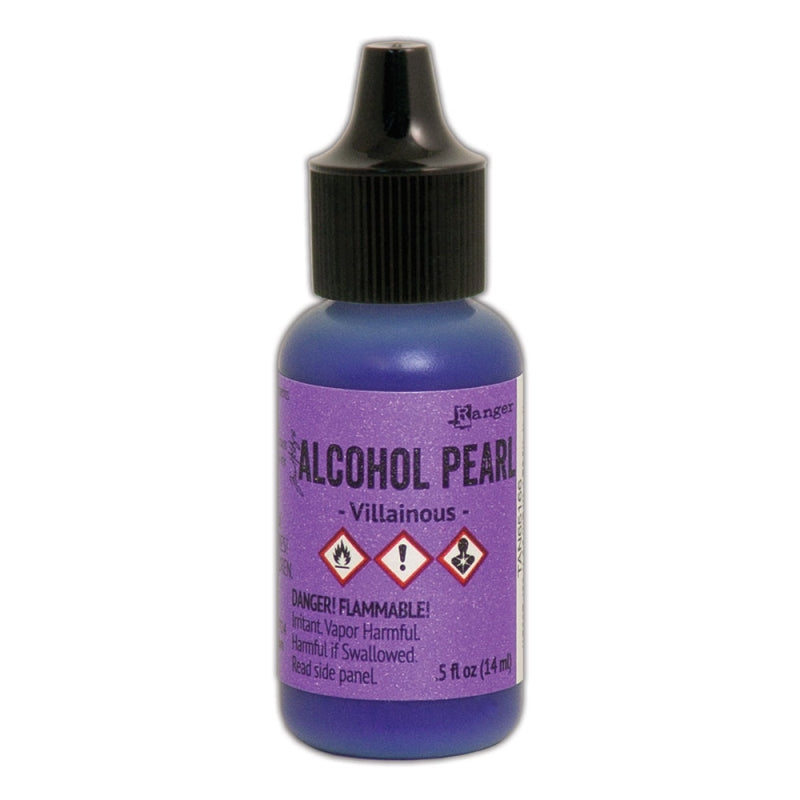 Ranger Alcohol Ink Pearls Villainous
