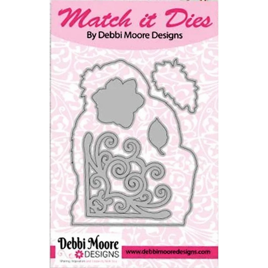 Debbi Moore Designs Match It Art Deco Decadence Die Set