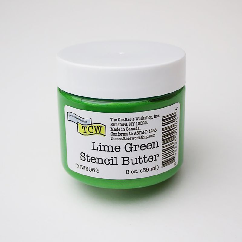 The Crafters Workshop Lime Green Stencil Butter 2oz