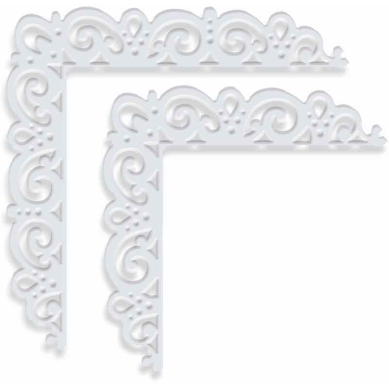 Sue Dix Swirl Corners Sweet Dixie Cutting Die