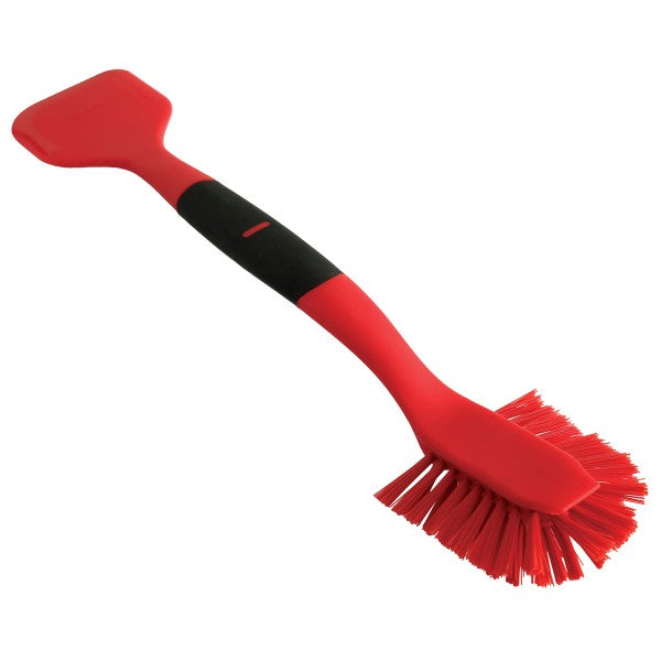 Norpro Scrub Brush Scraper Red