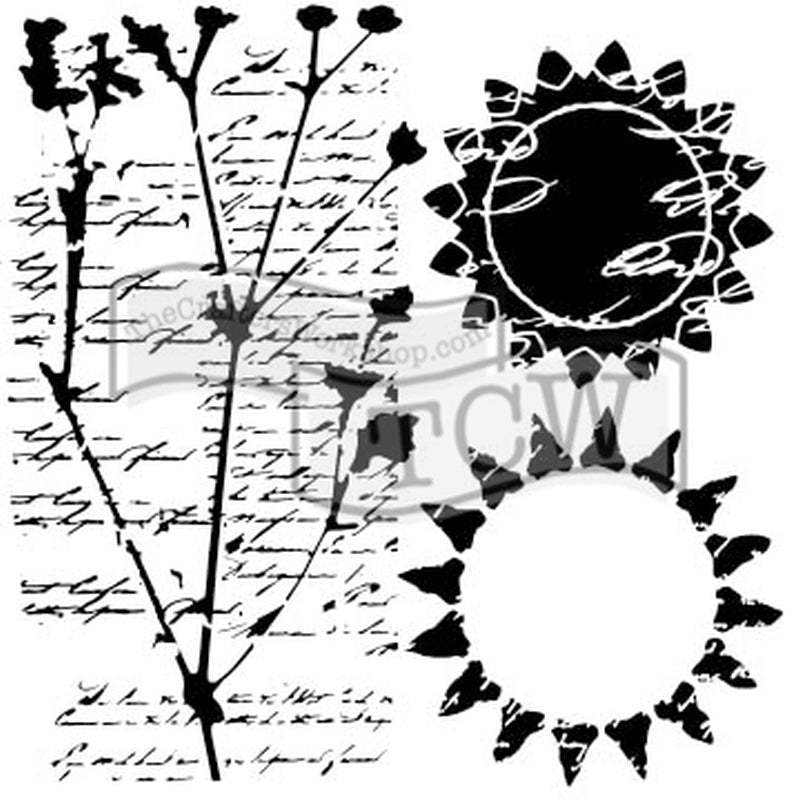 The Crafters Workshop 6x6 Stencil Journal Musings