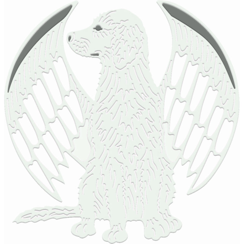 Sue Dix Winged "angel" Dog Sweet Dixie Cutting Die