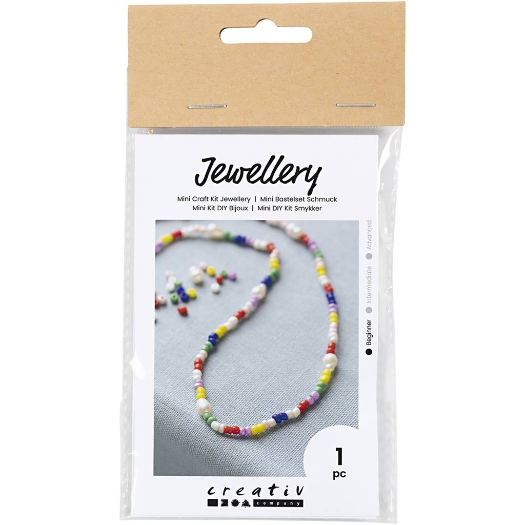 Creativ Mini Craft Kit Jewellery Freshwater Pearl Necklaces