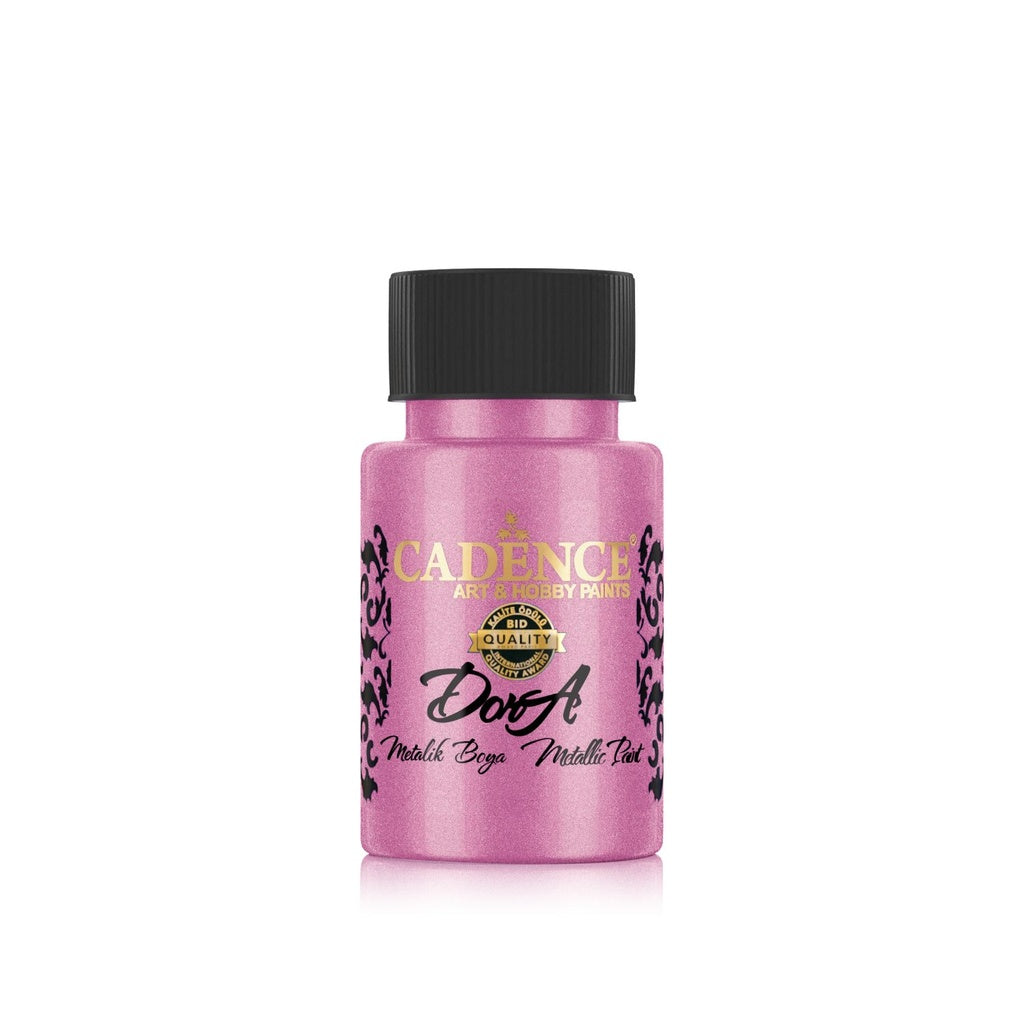 Cadence Dora Metallic Paint - Hot Pink (50ml)