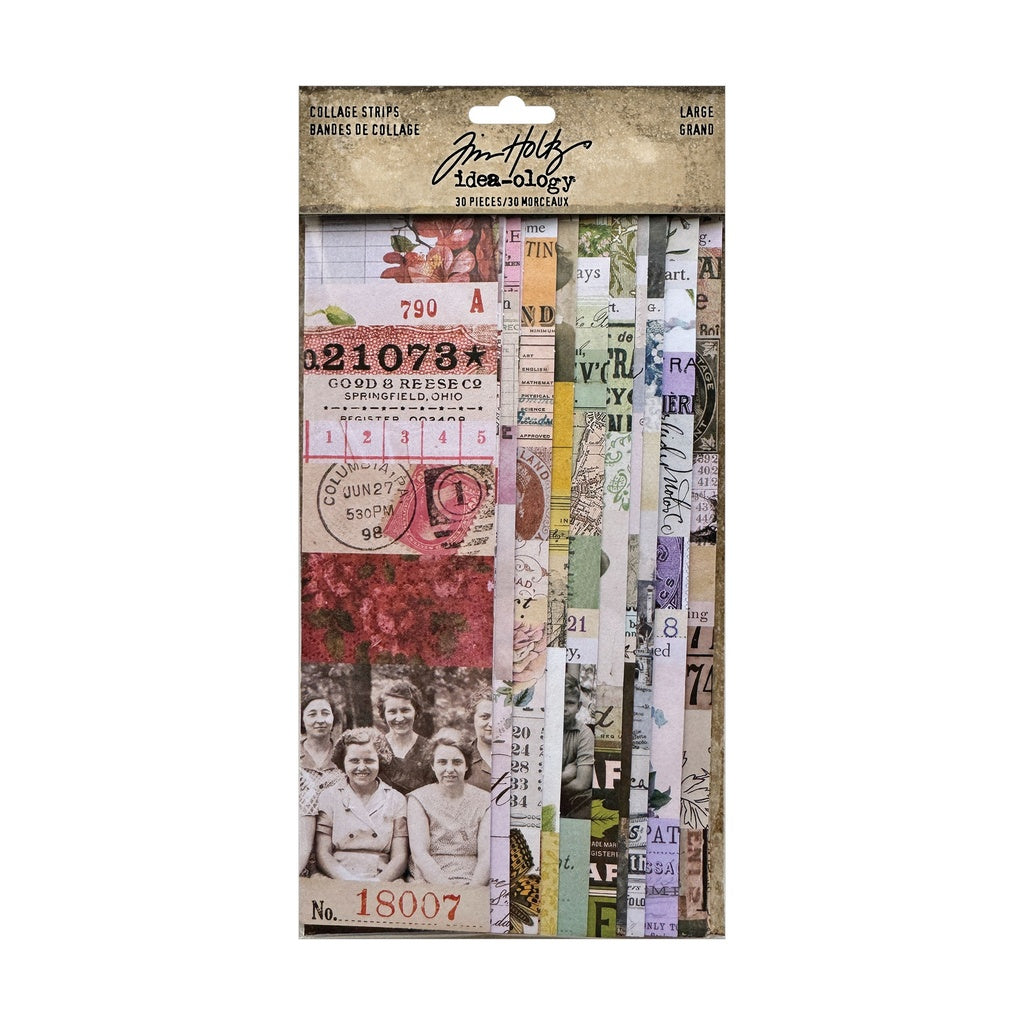 Tim Holtz Idea-ology Collage Strips Large 