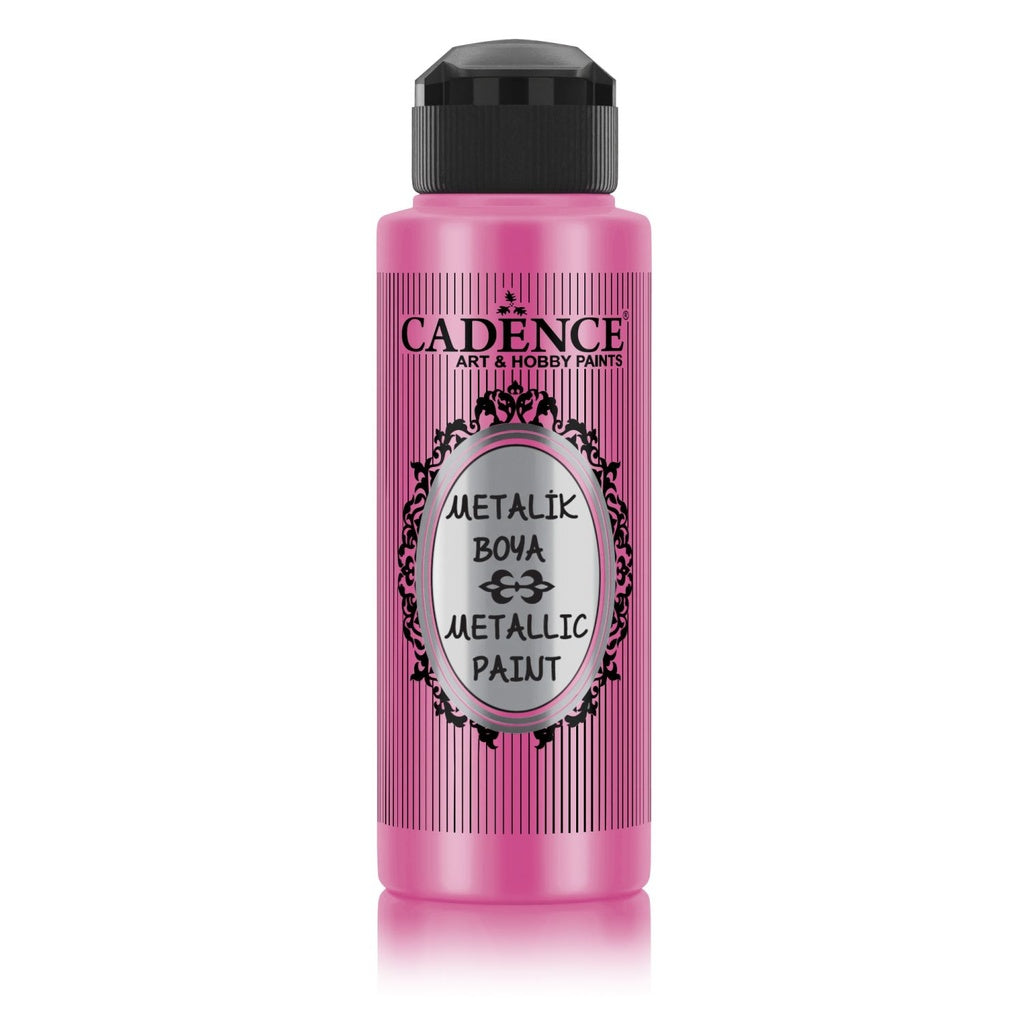Cadence Metallic Paint - Dark Pink (70ml)