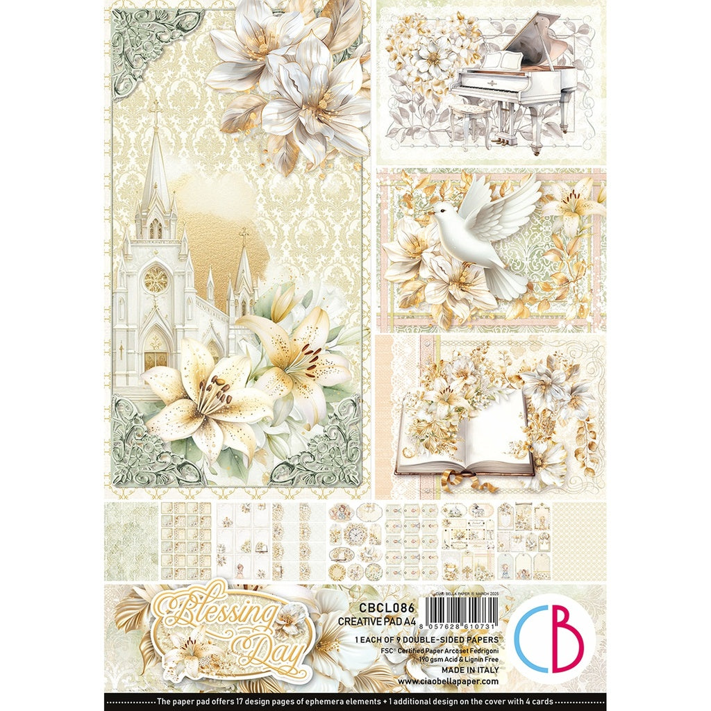 Blessing day  Creative Pad A4 9/Pkg