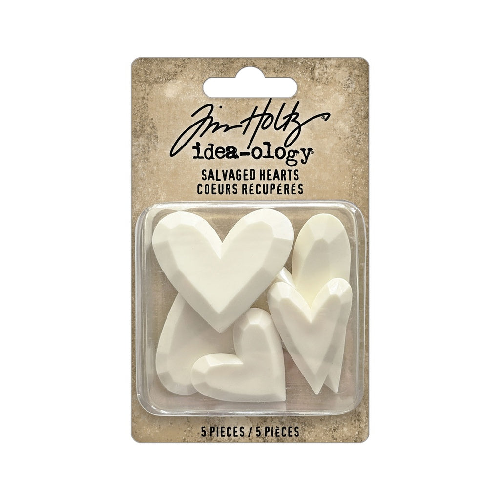 Tim Holtz Idea-ology Salvaged Hearts 