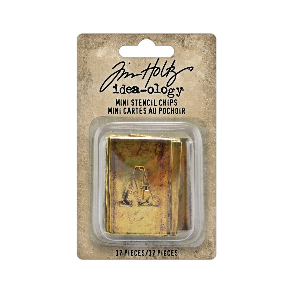 Tim Holtz Idea-ology Stencil Chips Mini 