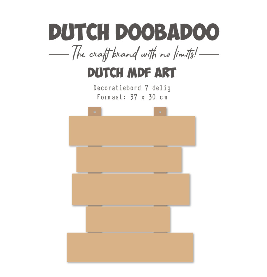 Dutch Doobadoo - MDF Deco Board (7 pcs)