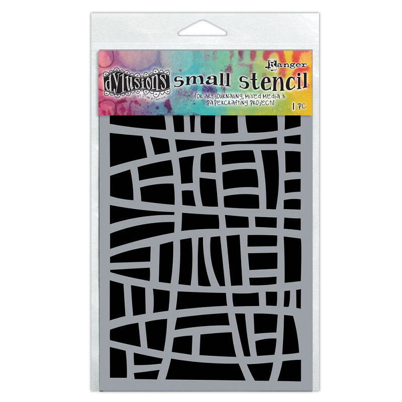 Dylusions Stained Glass Stencil 