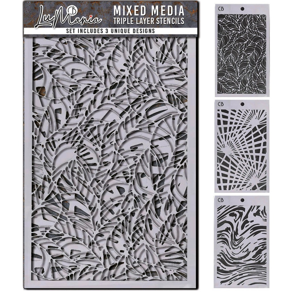 Ciao Bella Paper - Set #2 Triple Layer Stencil Mix