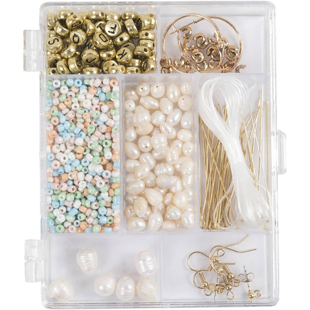 Creativ Craft Mix Jewellery Mute Colours Freshwater Pearls