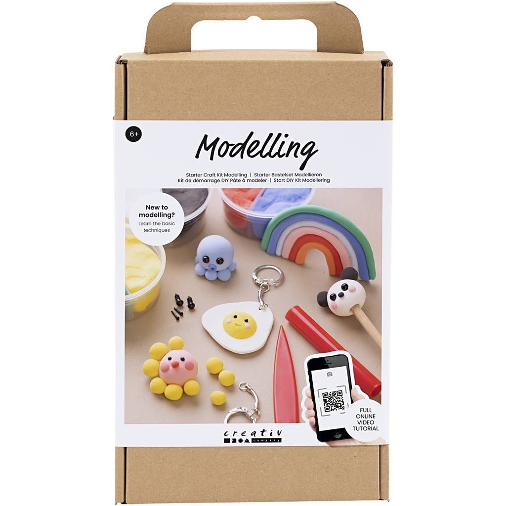 Creativ Starter Craft Kit Modelling Fantasy Figures.