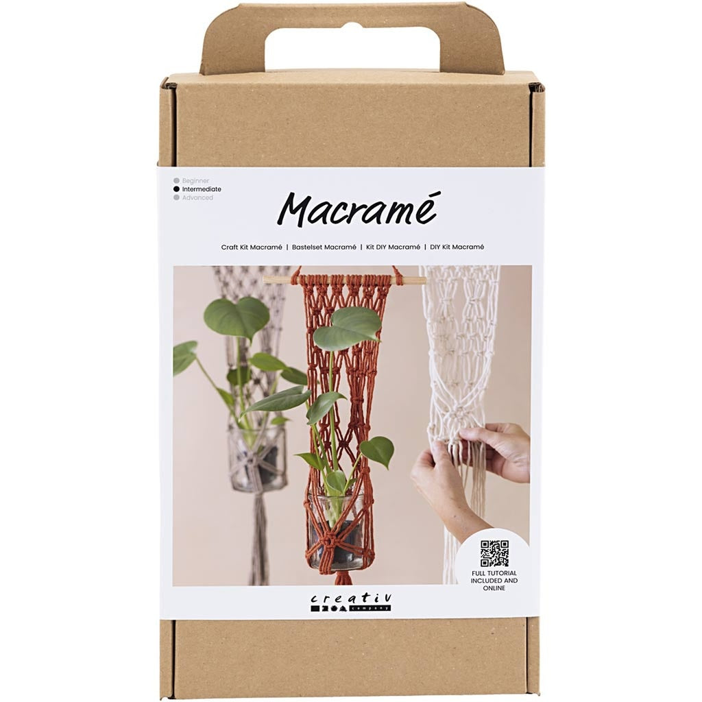 Creativ Craft Kit Macrame  Flower Hanger