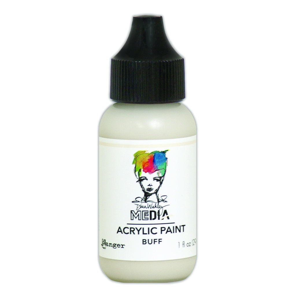 Dina Wakley Media Acrylic Paint - Buff  (1oz)            