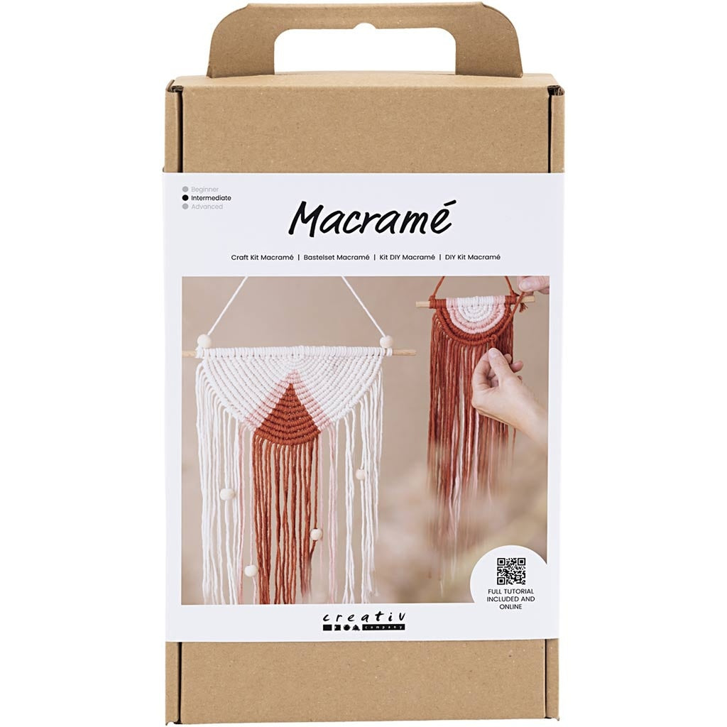 Creativ Craft Kit Macrame  Wall Decoration