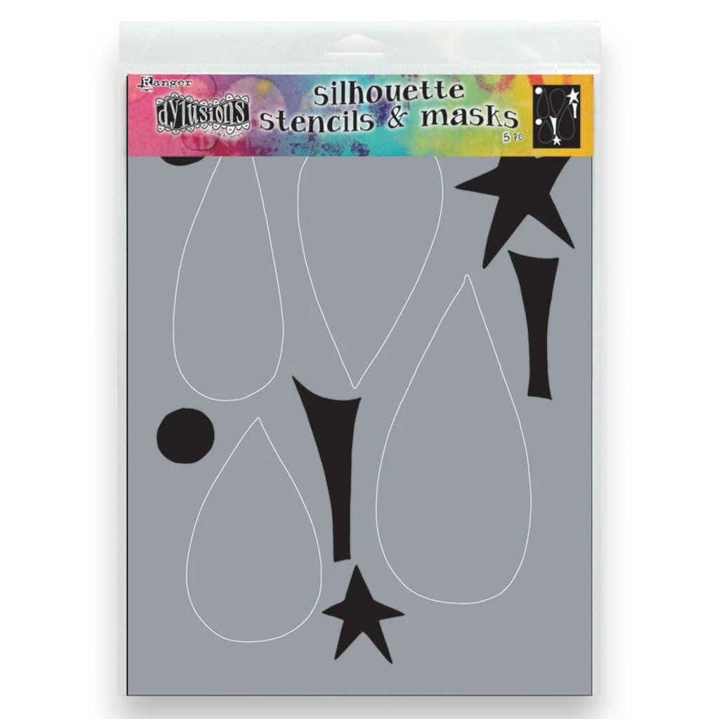 Dylusions Stencils A Ton of Trees