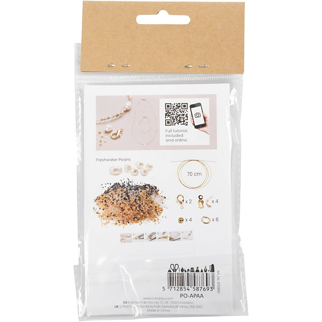 Creativ Mini Craft Kit Jewellery Bracelet And Necklace With Clasp