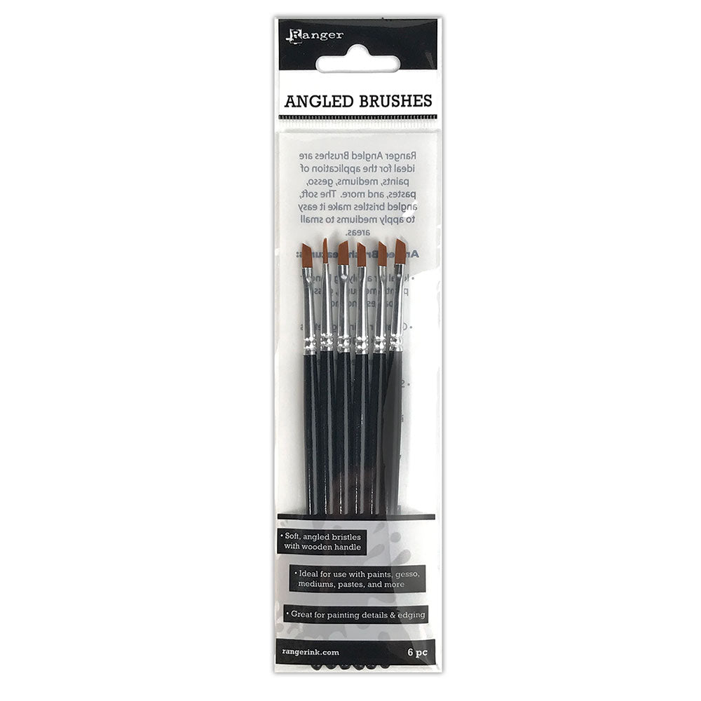 Ranger Angled Brushes 6 Pack