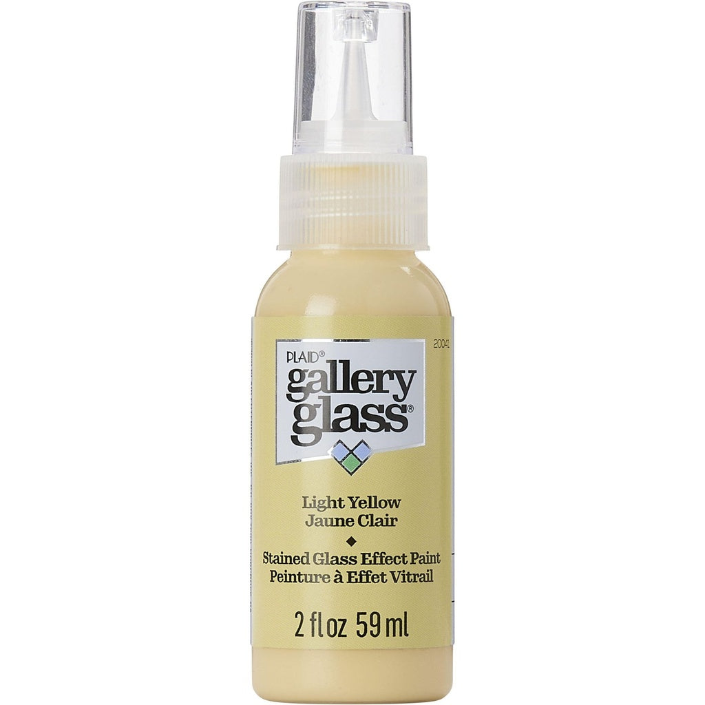 Plaid - Gallery Glass - 2oz - Light Yellow