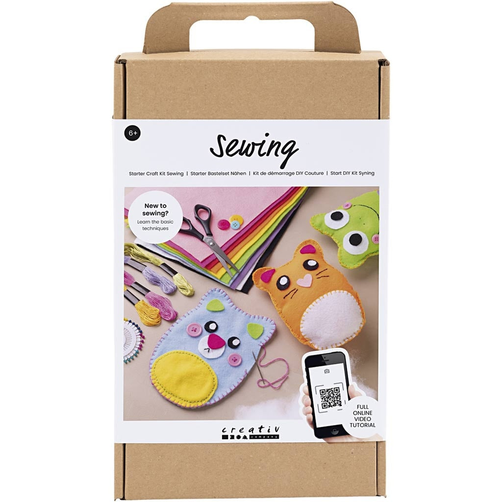 Creativ Starter Craft Kit Sewing Teddy Bears