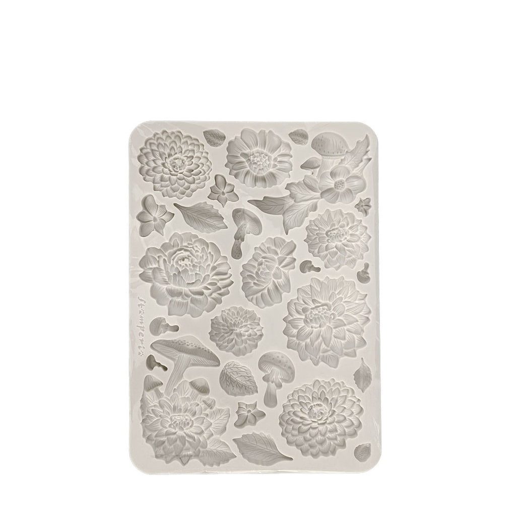 Stamperia - Master of Magic - Silicon Mould A5 - Peony