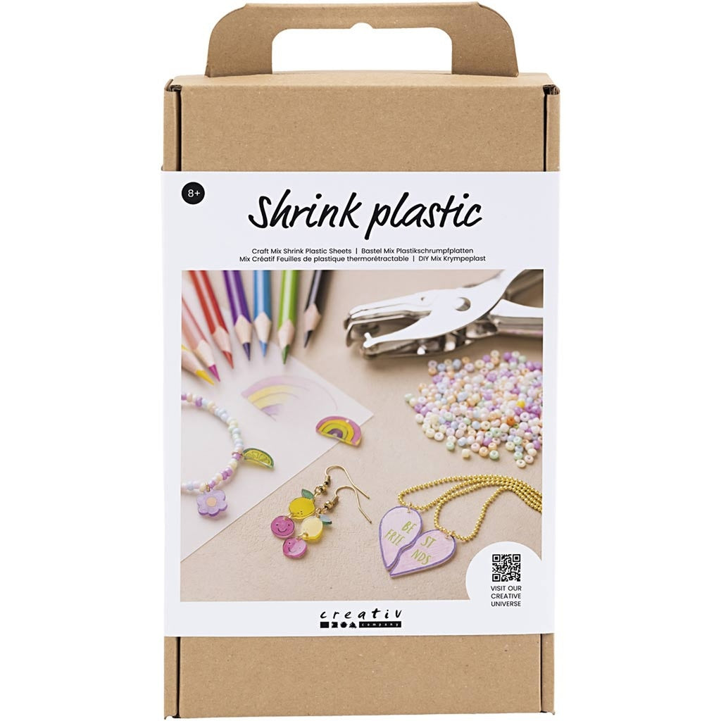 Creativ Craft Mix Shrink Plastic Sheets Jewellery