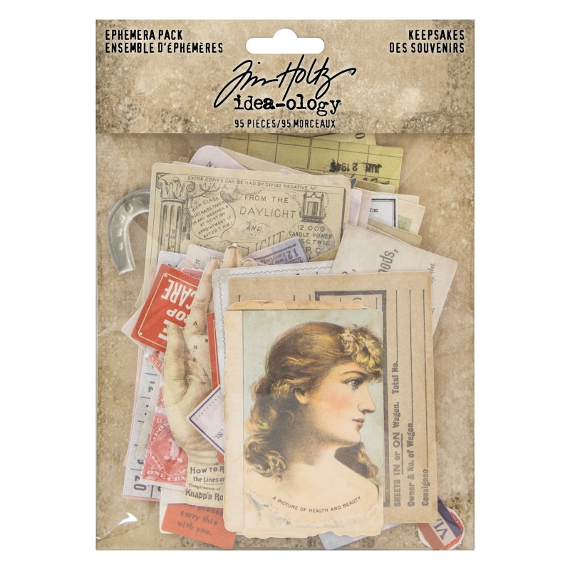 Tim Holtz Idea-ology - Keepsakes Ephemera