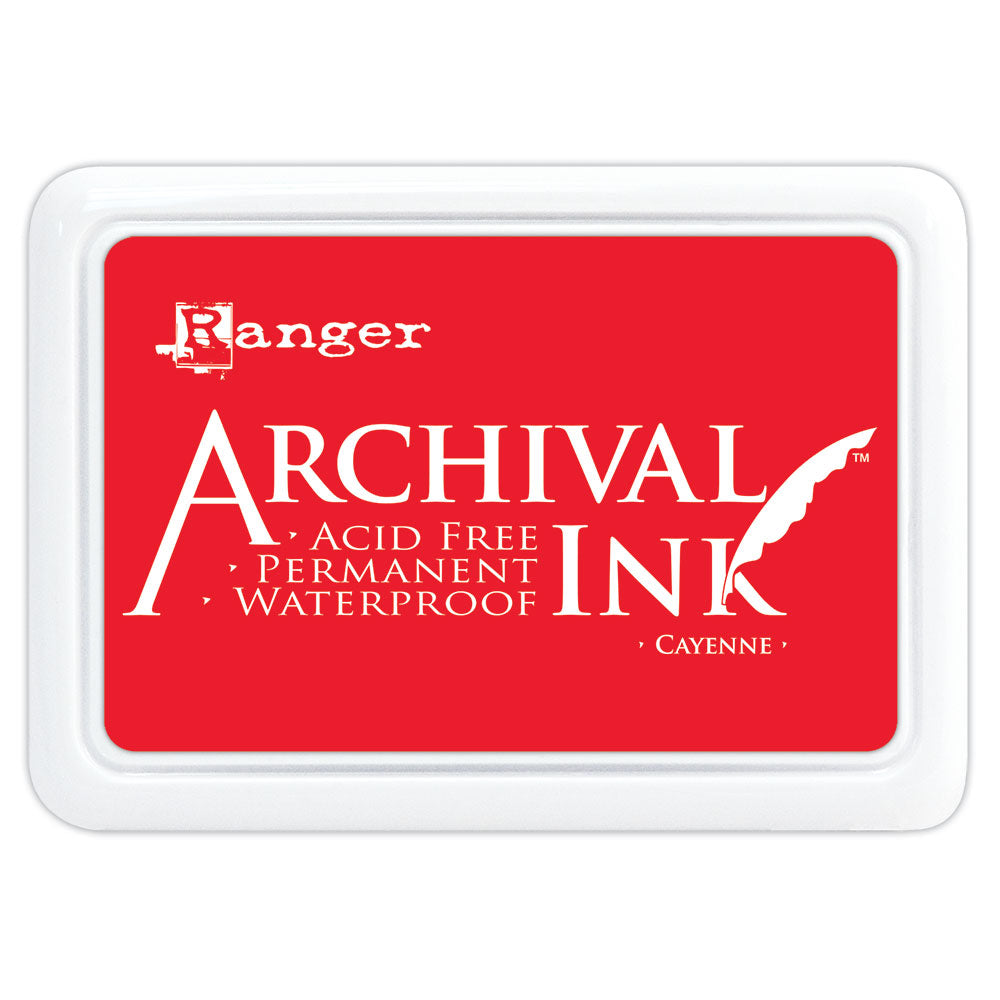 Ranger Archival Ink Pad Cayenne