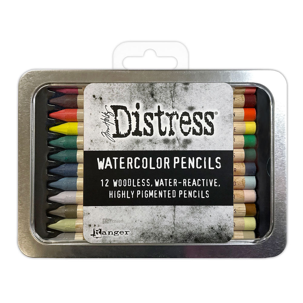 Tim Holtz - Distress - Watercolour Pencils Kit 5 (12 Pack)